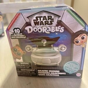 Lot of 4 Star Wars Doorables Galactic Cruisers